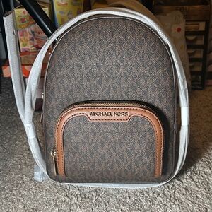 Michael Kors Dark Brown Mini Backpack